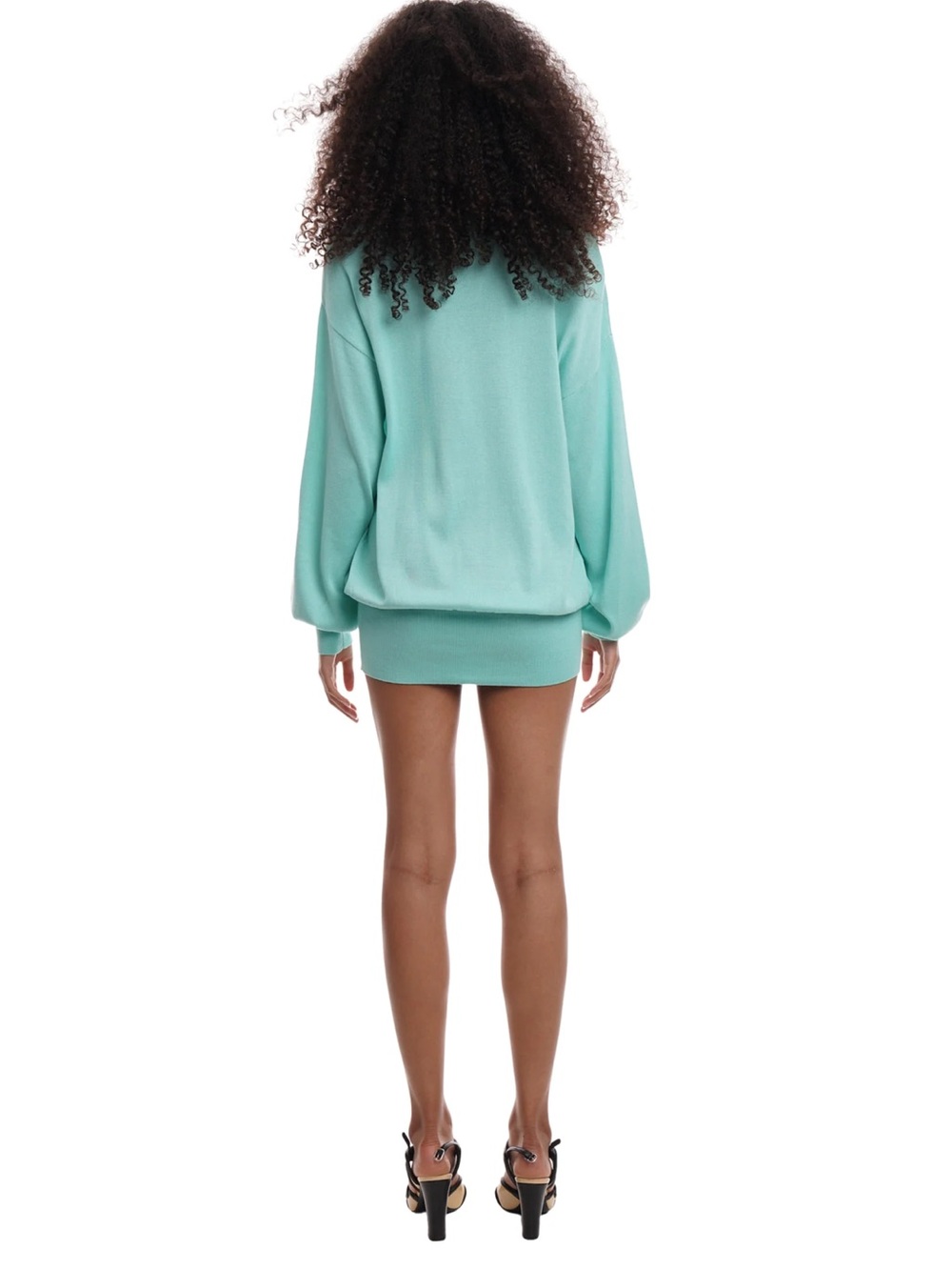 Niihai Brand new with tags deep jumper in aquamarine - Picture 2 of 5